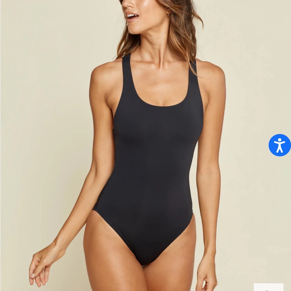 Andie swim- one piece- black-  NWT